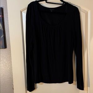 Semantiks Elegant Black Long Sleeve Top XL